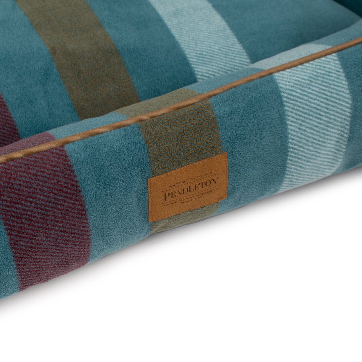 Pendleton Classic Kuddler | Plush Bolstered Dog Bed with Recycled Fill & Washable Cover