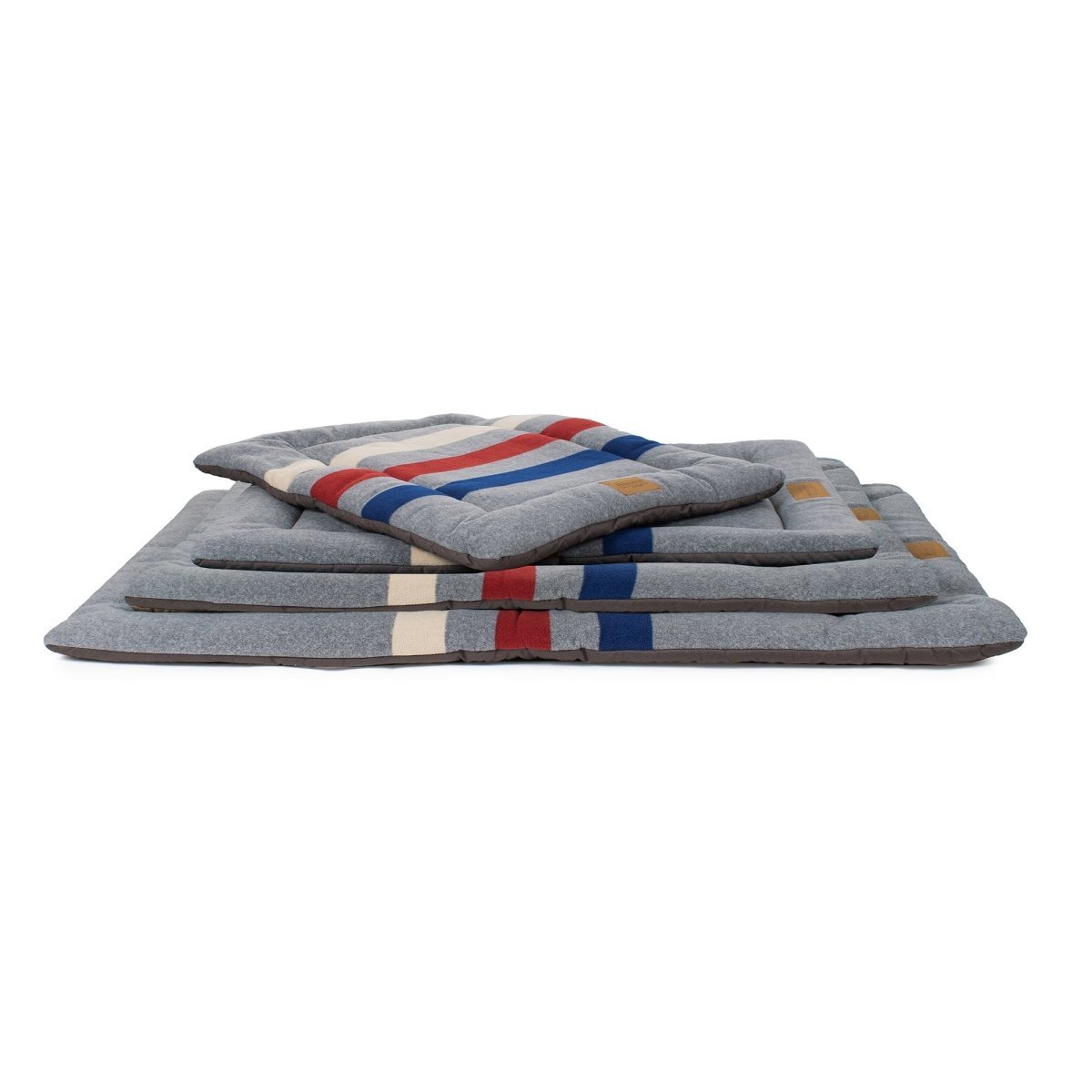 Pendleton Fleece Comfort Cushion | Reversible Polar Fleece & Canvas Dog Mat with Plush Fill & Washable Design