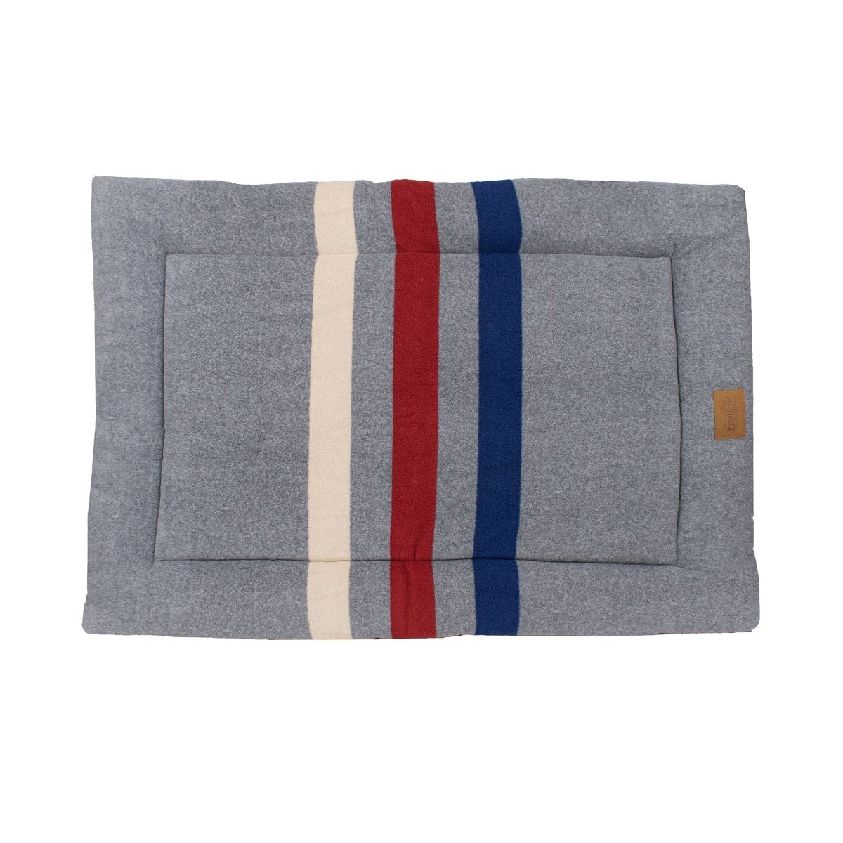 Pendleton Fleece Comfort Cushion | Reversible Polar Fleece & Canvas Dog Mat with Plush Fill & Washable Design