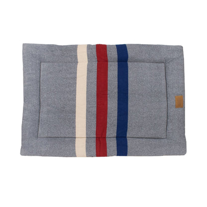 Pendleton Fleece Comfort Cushion | Reversible Polar Fleece & Canvas Dog Mat with Plush Fill & Washable Design