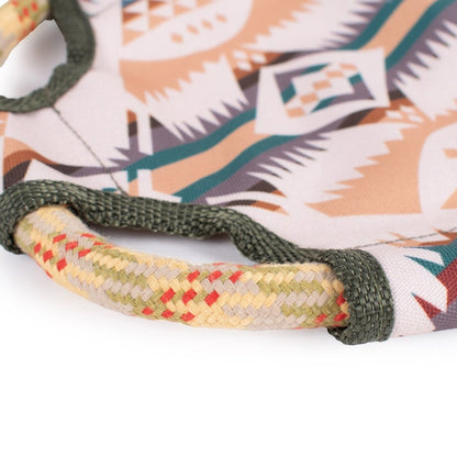 Pendleton Flying Disc Rope Dog Toy | Durable Reinforced Fetch Frisbee with Iconic Pendleton Print