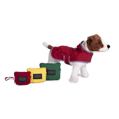 Pendleton Glacier National Park Dog Raincoat | Waterproof Adjustable Jacket with Reflective Trim & Leash Access
