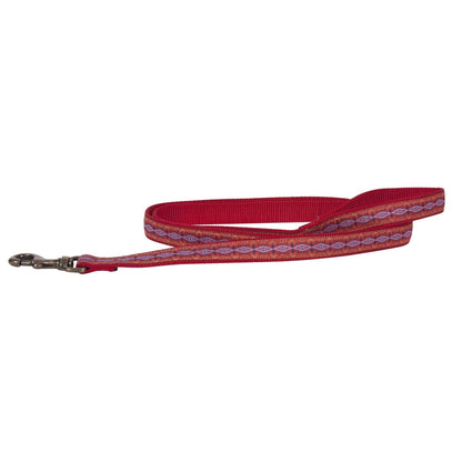Pendleton Hiker Leash | USA-Made 6ft Grosgrain & Nylon Dog Lead with Antique Brass Hardware