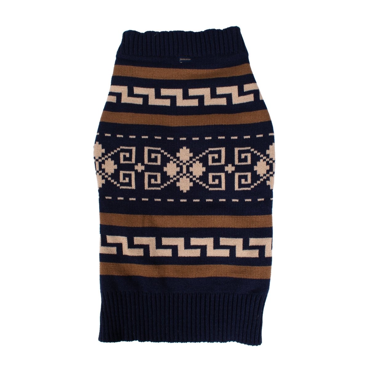 Pendleton Knitted Dog Sweater | Iconic Westerley Pullover for Dogs (Big LeBARKski Collection)