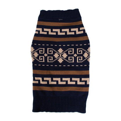 Pendleton Knitted Dog Sweater | Iconic Westerley Pullover for Dogs (Big LeBARKski Collection)