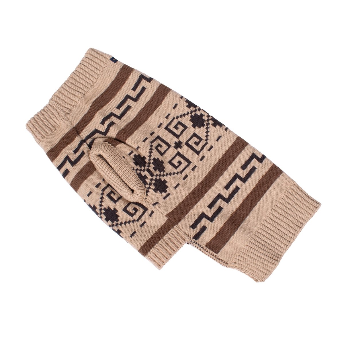 Pendleton Knitted Dog Sweater | Iconic Westerley Pullover for Dogs (Big LeBARKski Collection)