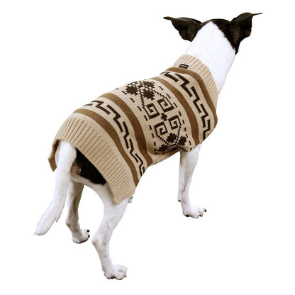 Pendleton Knitted Dog Sweater | Iconic Westerley Pullover for Dogs (Big LeBARKski Collection)