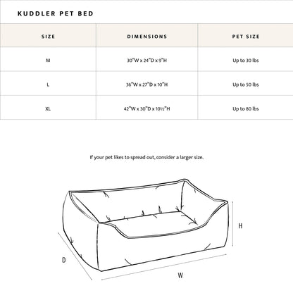 Pendleton Plaid Cozy Kuddler | Plush Bolstered Dog Bed with Washable Cover