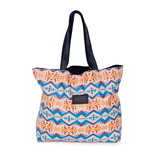 Pendleton Los Lunas Travel Tote | Water-Resistant Tyvek Bag with Zipper Pocket & Rubber Patch