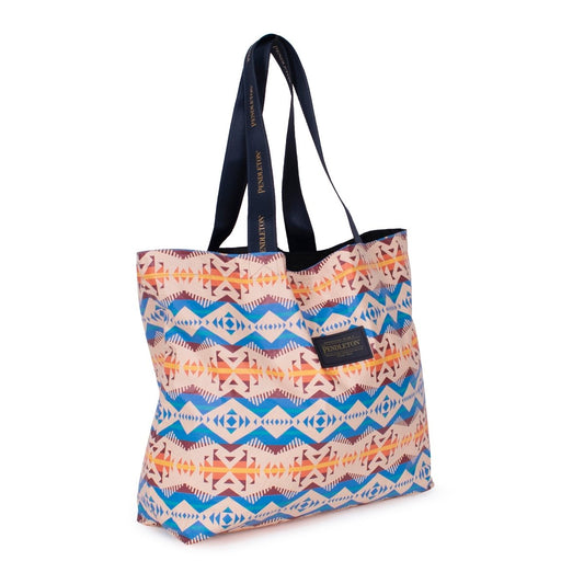 Pendleton Los Lunas Travel Tote | Water-Resistant Tyvek Bag with Zipper Pocket & Rubber Patch