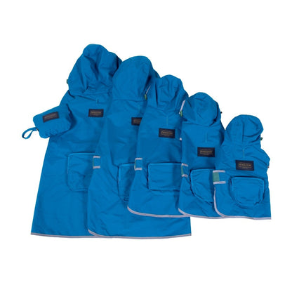 Pendleton Los Lunas Waterproof Dog Raincoat | Reflective Water-Resistant Coat with Leash Slot & Carry Pouch