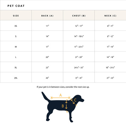 Pendleton Los Lunas Waterproof Dog Raincoat | Reflective Water-Resistant Coat with Leash Slot & Carry Pouch