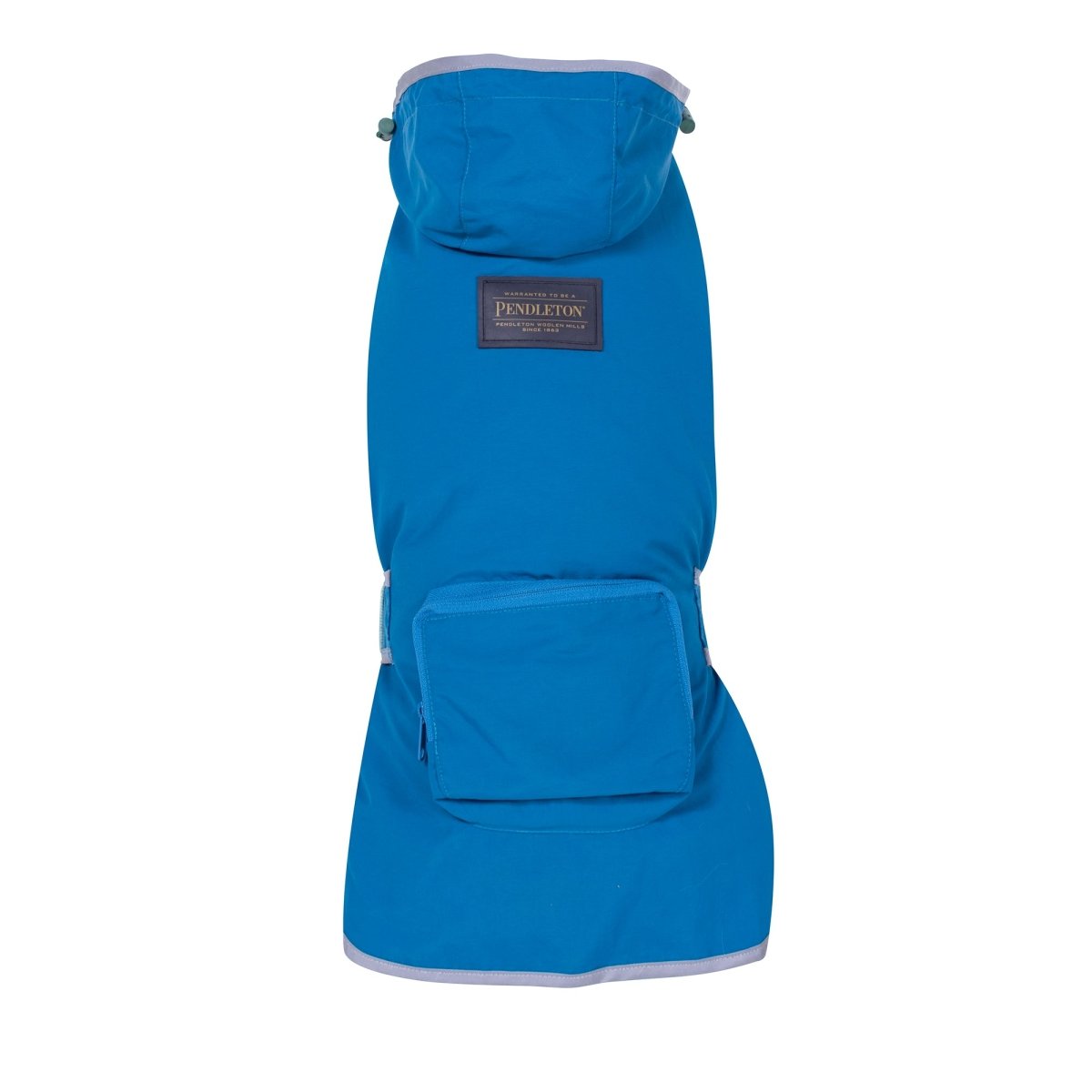 Pendleton Los Lunas Waterproof Dog Raincoat | Reflective Water-Resistant Coat with Leash Slot & Carry Pouch