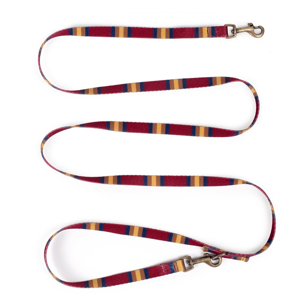 Pendleton National Park Adventure Leash | Recycled Polyester Dual-Snap Lead with D-Ring — Made in USA