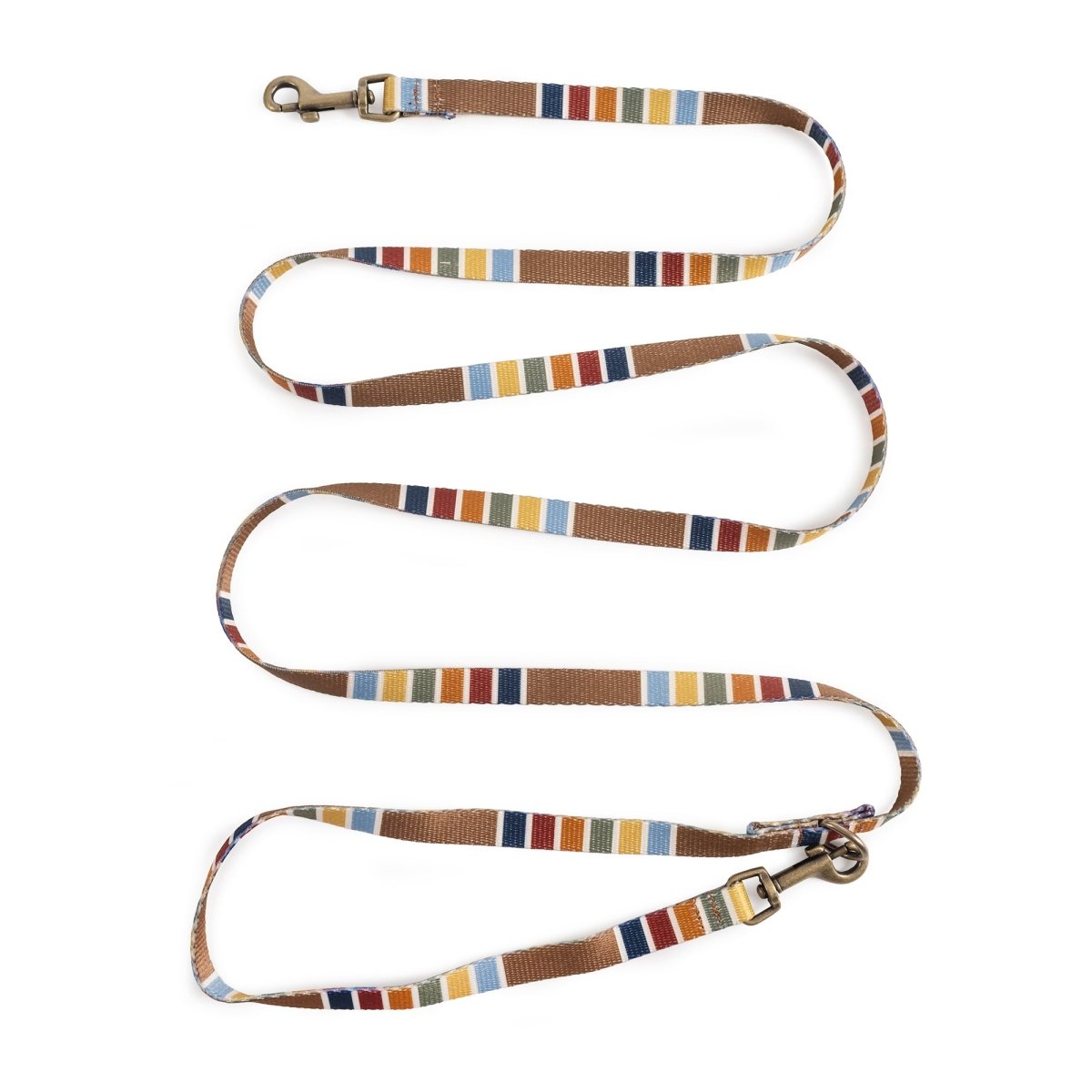 Pendleton National Park Adventure Leash | Recycled Polyester Dual-Snap Lead with D-Ring — Made in USA