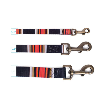 Pendleton National Park Adventure Leash | Recycled Polyester Dual-Snap Lead with D-Ring — Made in USA