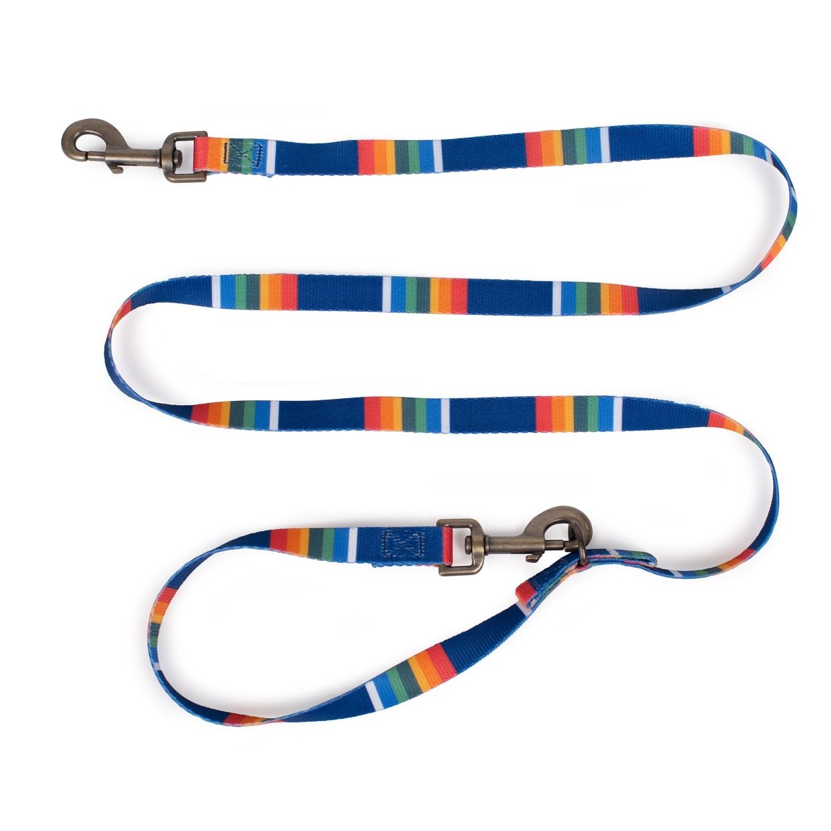 Pendleton National Park Adventure Leash | Recycled Polyester Dual-Snap Lead with D-Ring — Made in USA