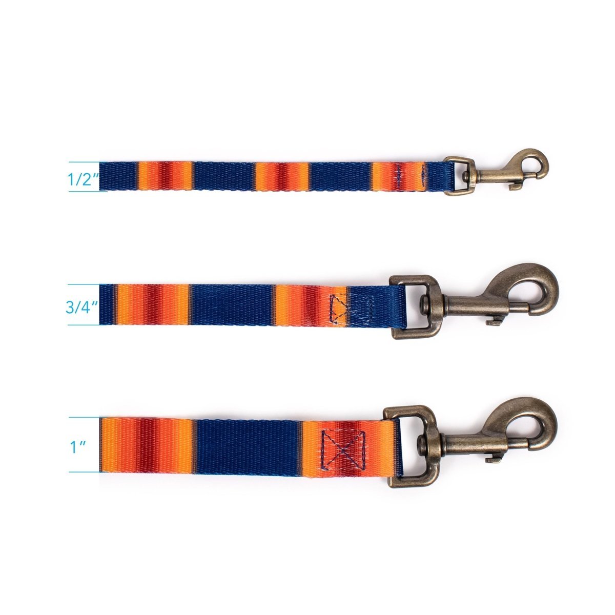 Pendleton National Park Adventure Leash | Recycled Polyester Dual-Snap Lead with D-Ring — Made in USA