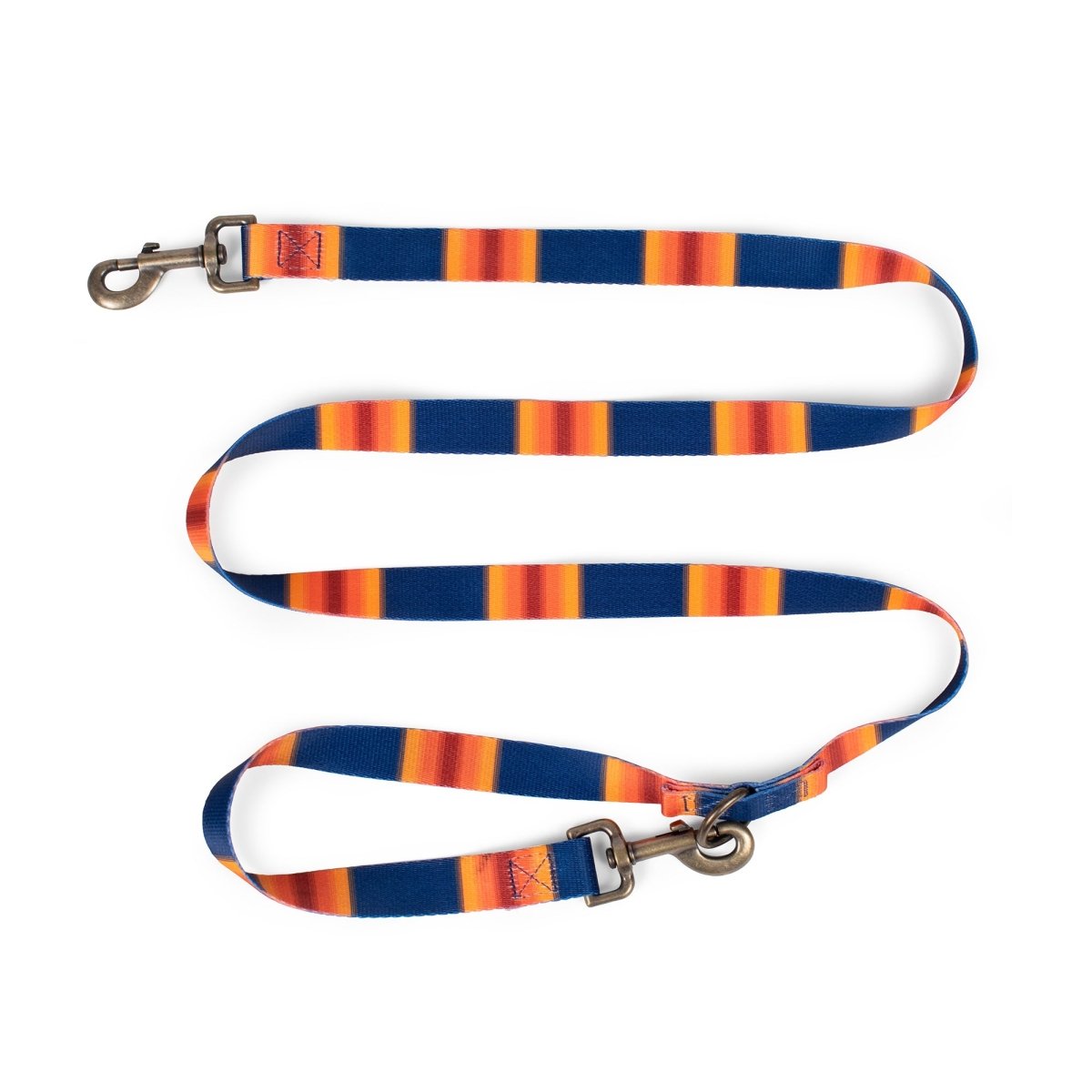 Pendleton National Park Adventure Leash | Recycled Polyester Dual-Snap Lead with D-Ring — Made in USA