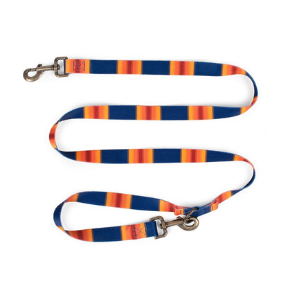 Pendleton National Park Adventure Leash | Recycled Polyester Dual-Snap Lead with D-Ring — Made in USA