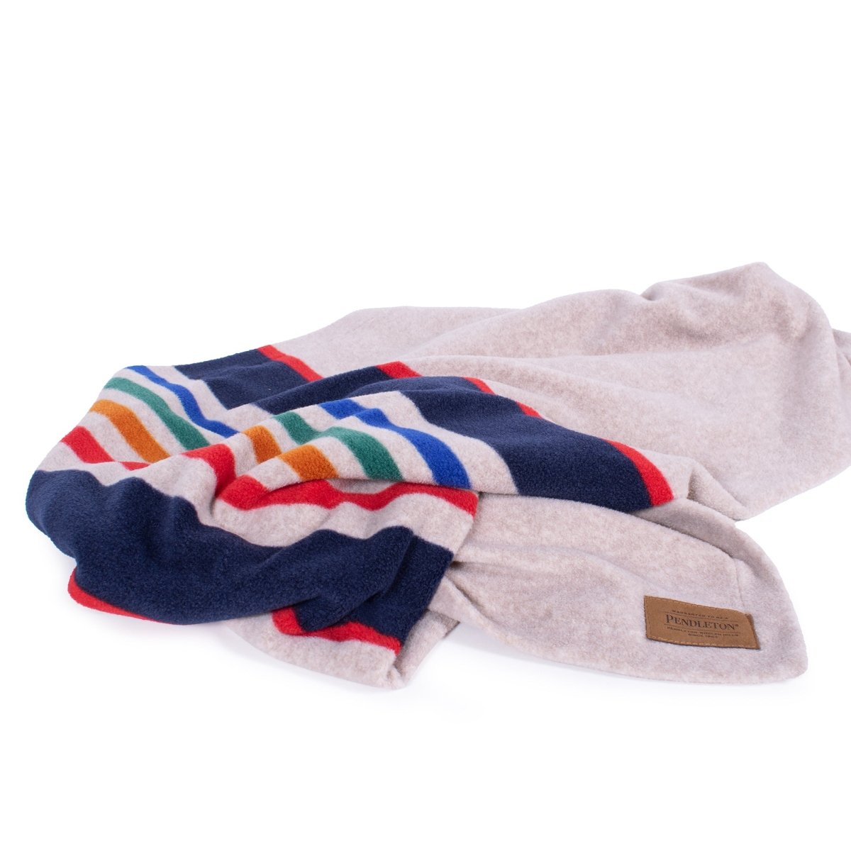 Pendleton National Park Crate Blanket | Non-Pill Polar Fleece Travel Throw for Pets — Machine Washable