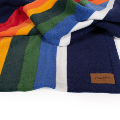 Pendleton National Park Crate Blanket | Non-Pill Polar Fleece Travel Throw for Pets — Machine Washable