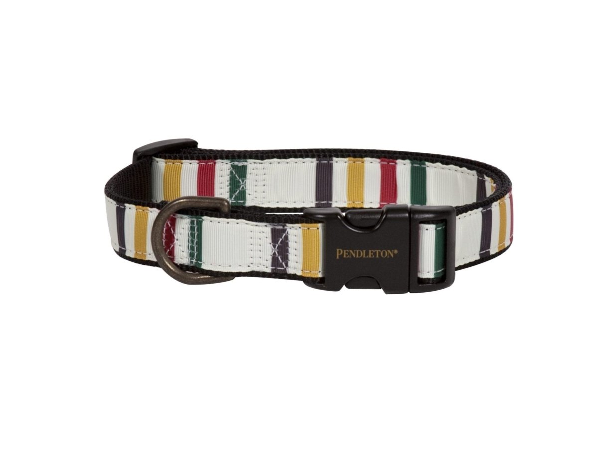 Pendleton National Park Hiker Collar | USA-Made Adjustable Outdoor Dog Collar with Vintage Park-Inspired Patterns