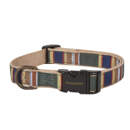 Pendleton National Park Hiker Collar | USA-Made Adjustable Outdoor Dog Collar with Vintage Park-Inspired Patterns