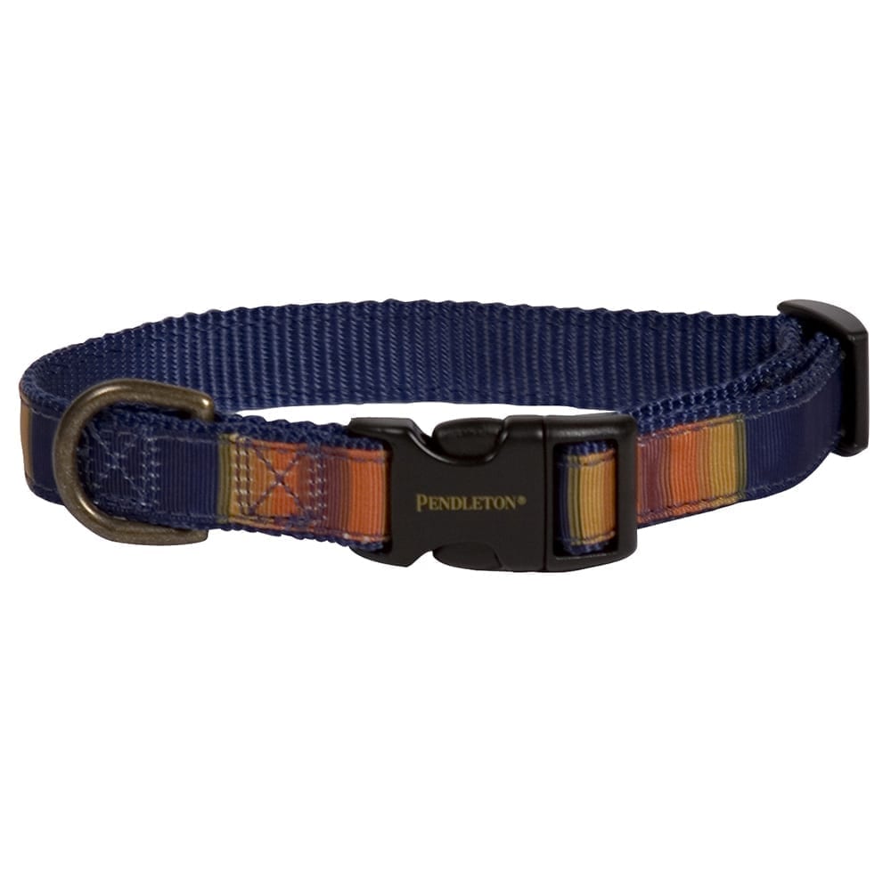Pendleton National Park Hiker Collar | USA-Made Adjustable Outdoor Dog Collar with Vintage Park-Inspired Patterns