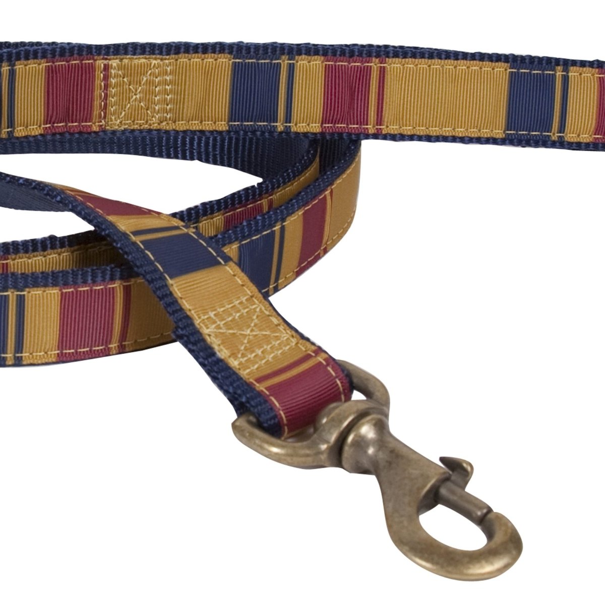 Pendleton National Park Hiker Leash | Durable Nylon Dog Leash with Grosgrain Ribbon & Brass Hardware (Made in USA)