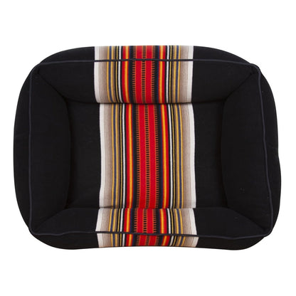 Pendleton National Park Kuddler | Non-Pill Fleece Bolster Dog Bed with Recycled Fill & Washable Cover