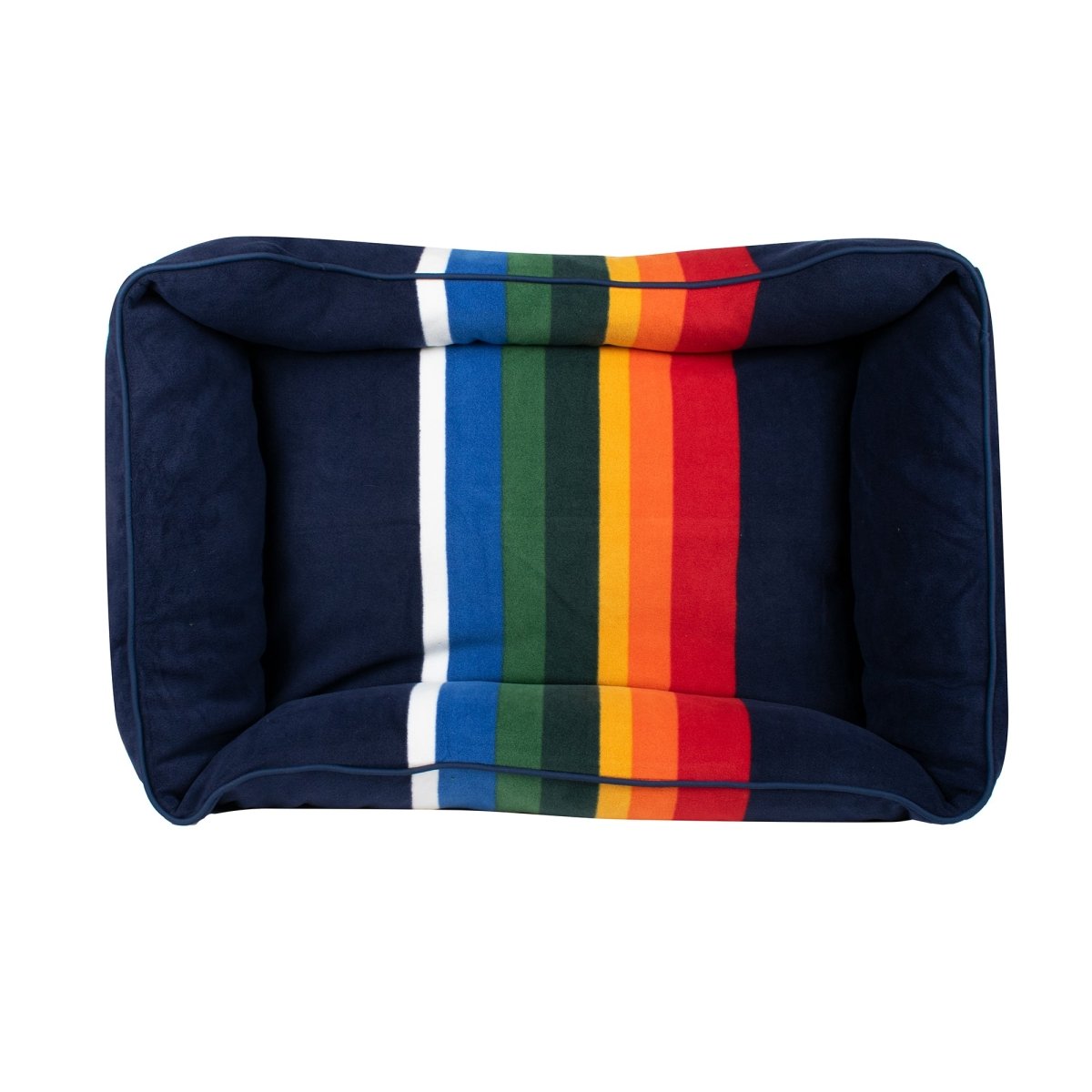 Pendleton National Park Kuddler | Non-Pill Fleece Bolster Dog Bed with Recycled Fill & Washable Cover