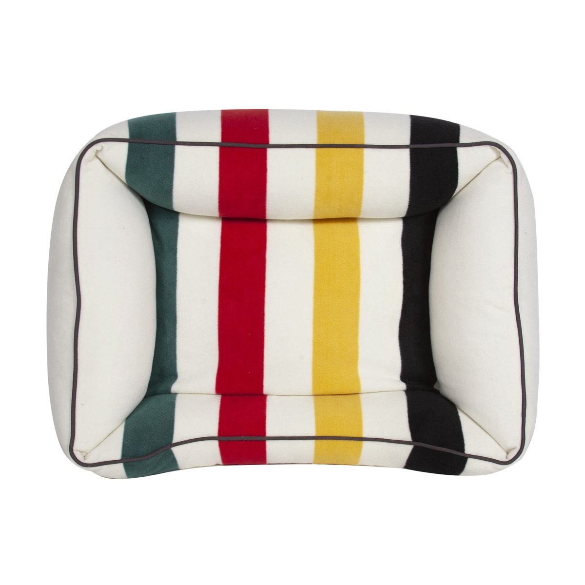 Pendleton National Park Kuddler | Non-Pill Fleece Bolster Dog Bed with Recycled Fill & Washable Cover