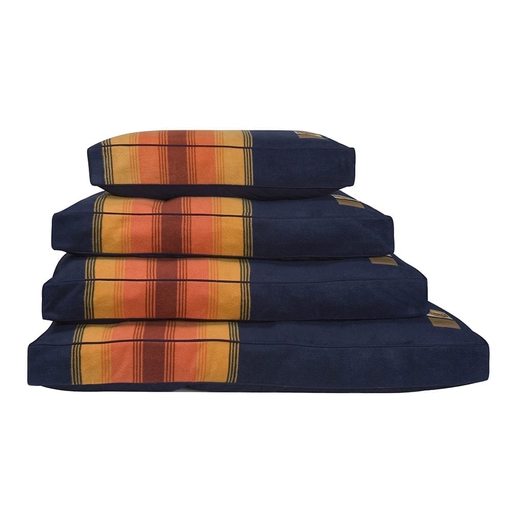 Pendleton National Park Pet Napper | Supportive Dog Bed with Recycled Fill or Memory Foam & Washable Cover