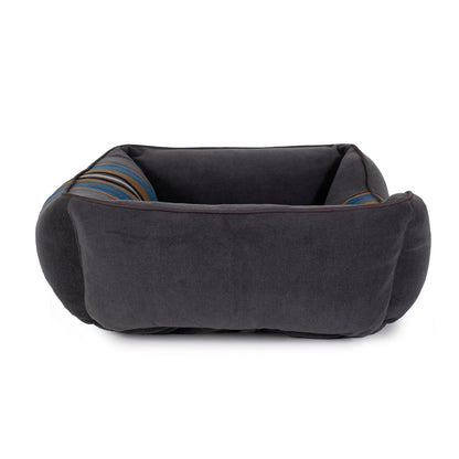 Pendleton Olympic National Park Kuddler Fleece Dog Bed | 320 GSM Polar Fleece Bolster Bed with Recycled MemoryFiber™ & Washable Cover