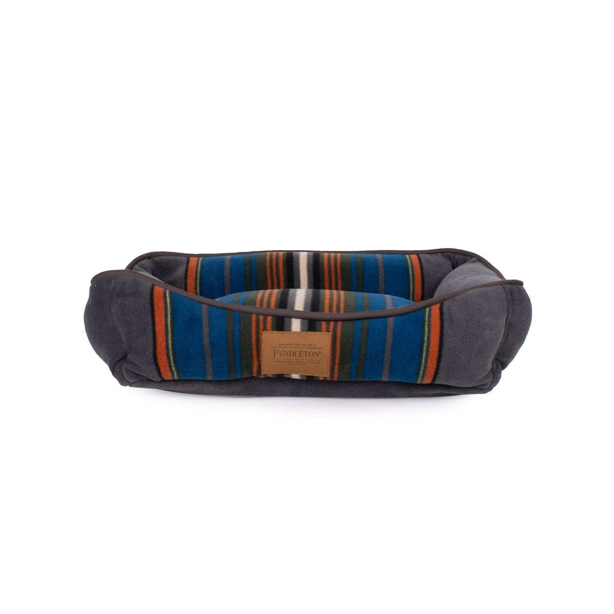 Pendleton Olympic National Park Kuddler Fleece Dog Bed | 320 GSM Polar Fleece Bolster Bed with Recycled MemoryFiber™ & Washable Cover