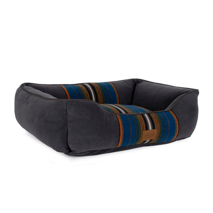 Pendleton Olympic National Park Kuddler Fleece Dog Bed | 320 GSM Polar Fleece Bolster Bed with Recycled MemoryFiber™ & Washable Cover