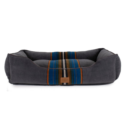 Pendleton Olympic National Park Kuddler Fleece Dog Bed | 320 GSM Polar Fleece Bolster Bed with Recycled MemoryFiber™ & Washable Cover