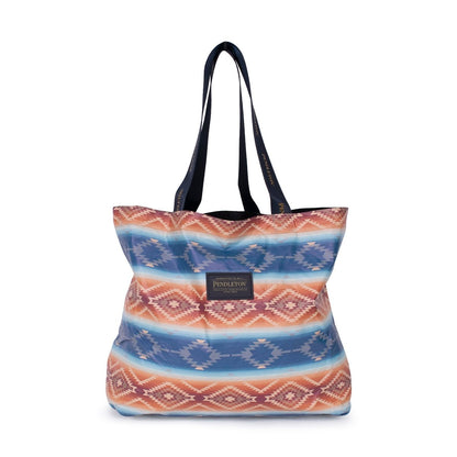 Pendleton Pagosa Springs Travel Tote | Water-Resistant Tyvek Bag with Zipper Pocket & Pendleton Patch