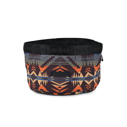 Pendleton Pet Travel Bowl | Lightweight Collapsible Waterproof Dog Bowl for Food & Water