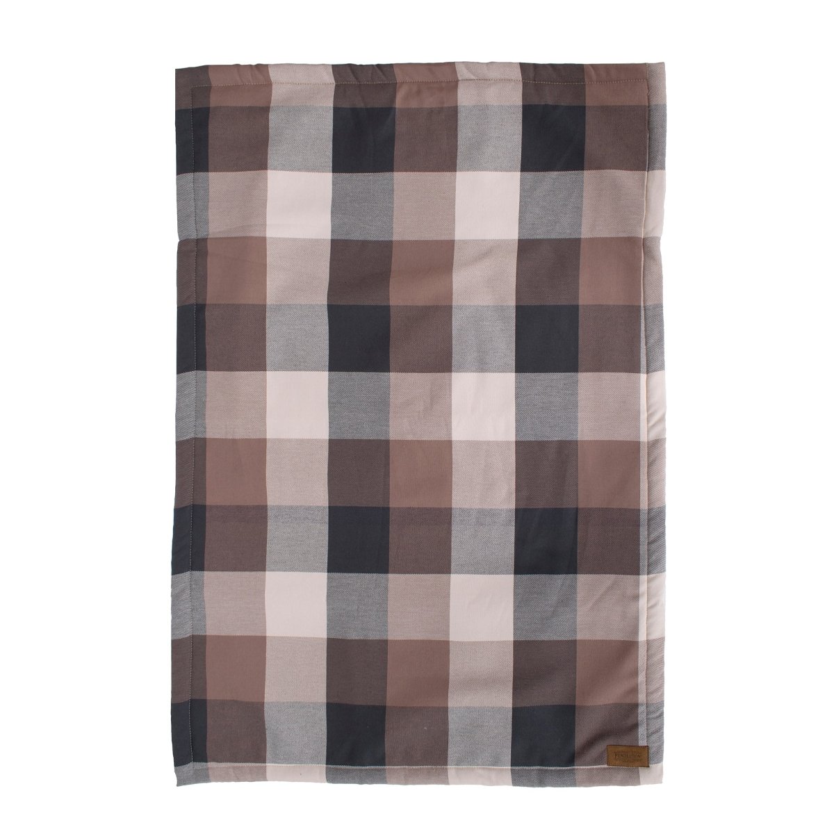 Pendleton Plaid Crate Blanket | Reversible Cotton Plaid & Sherpa Dog Blanket for Crate, Car & Travel