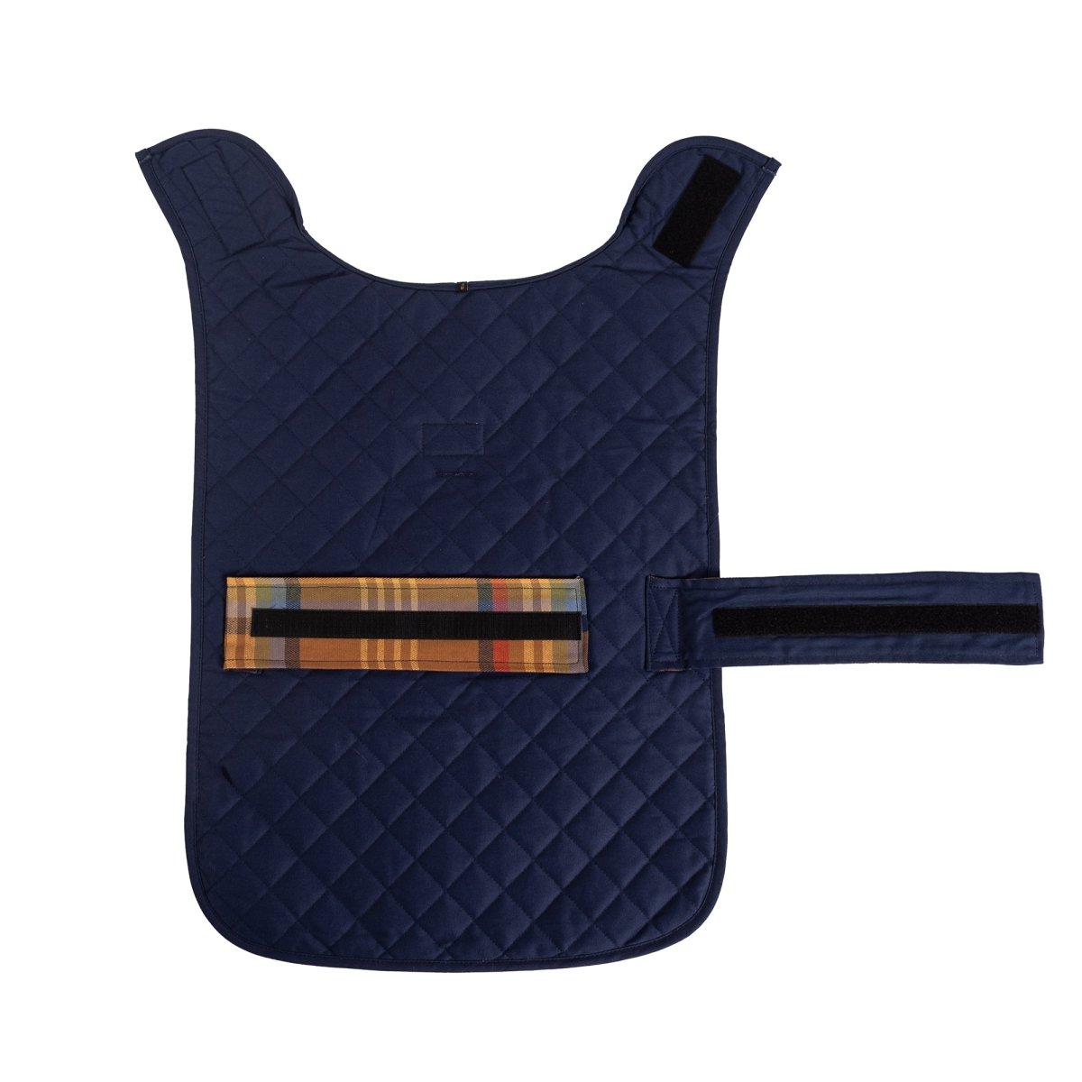 Pendleton Plaid Pet Coat | Warm Woven Cotton Jacket with Quilted Lining, Adjustable Belt & Leash Access