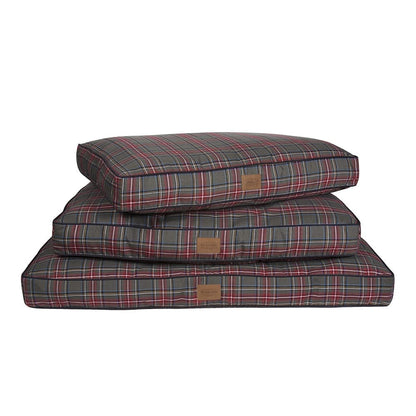 Pendleton Plaid Pet Napper | Durable Bolstered Dog Bed with Recycled Fill & Washable Cover