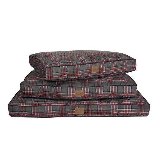 Pendleton Plaid Pet Napper | Durable Bolstered Dog Bed with Recycled Fill & Washable Cover