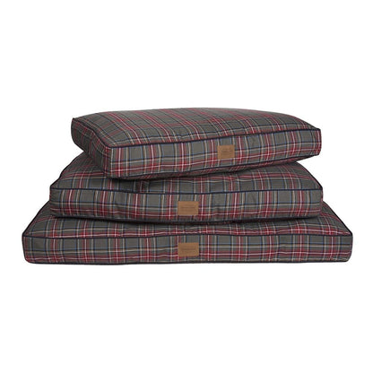 Pendleton Plaid Pet Napper | Durable Bolstered Dog Bed with Recycled Fill & Washable Cover