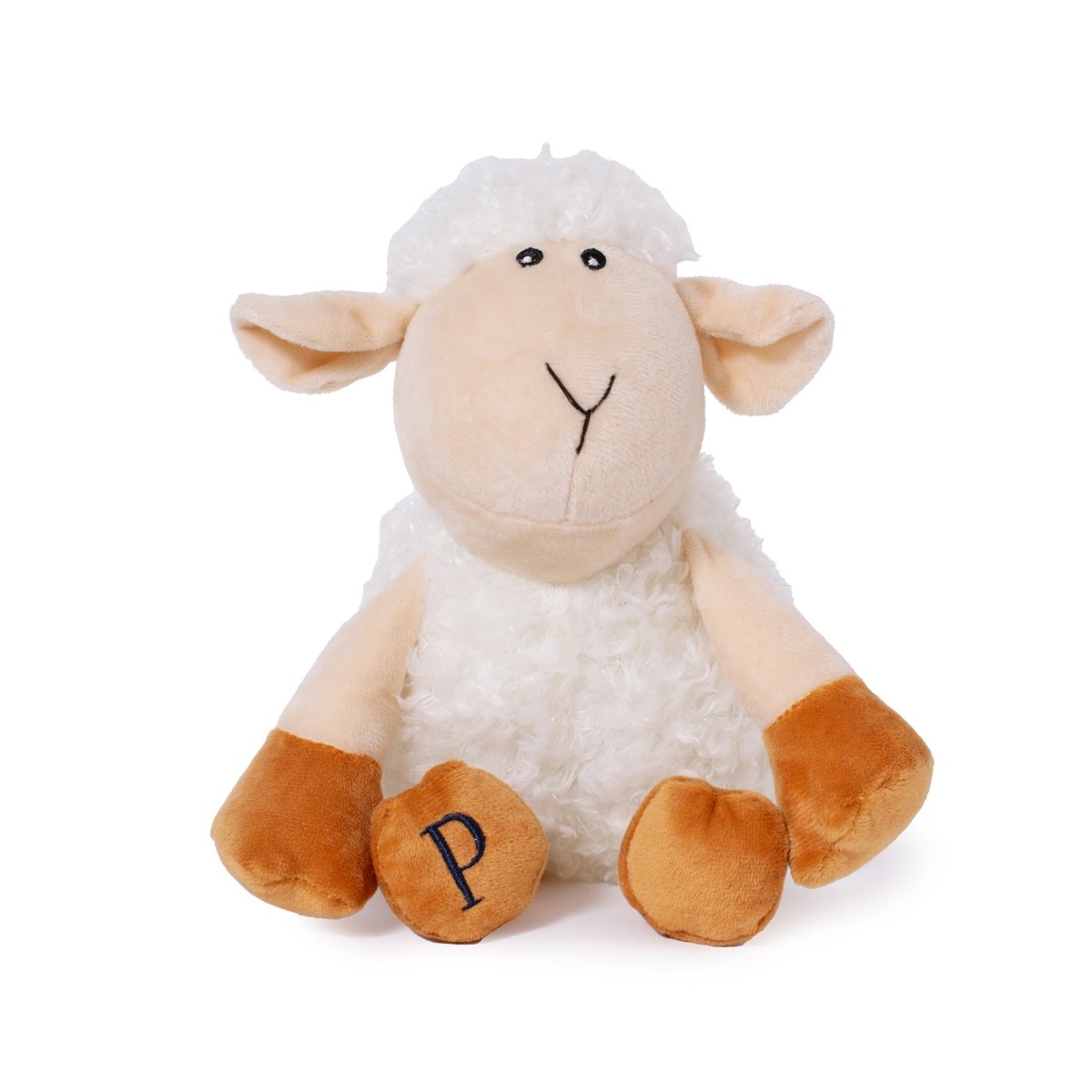 Pendleton Plush Lamb Dog Toy | Soft Squeaky Plush with Embroidered Pendleton “P” Logo