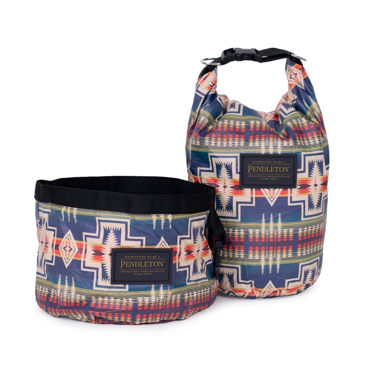 Pendleton Portable Travel Food Bag | 20-Cup Roll-Top Dog Food Storage with Carry Handle & Water-Resistant Interior