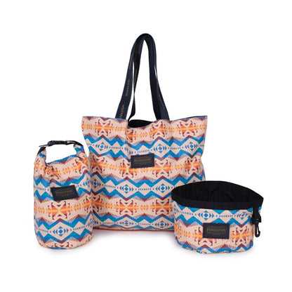 Pendleton Portable Travel Food Bag | 20-Cup Roll-Top Dog Food Storage with Carry Handle & Water-Resistant Interior