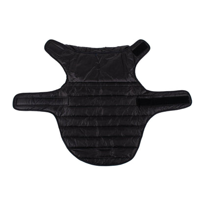 Pendleton Puffer Dog Coat | Reversible Warm Polyester Dog Jacket with Leash Slot & Adjustable Closures