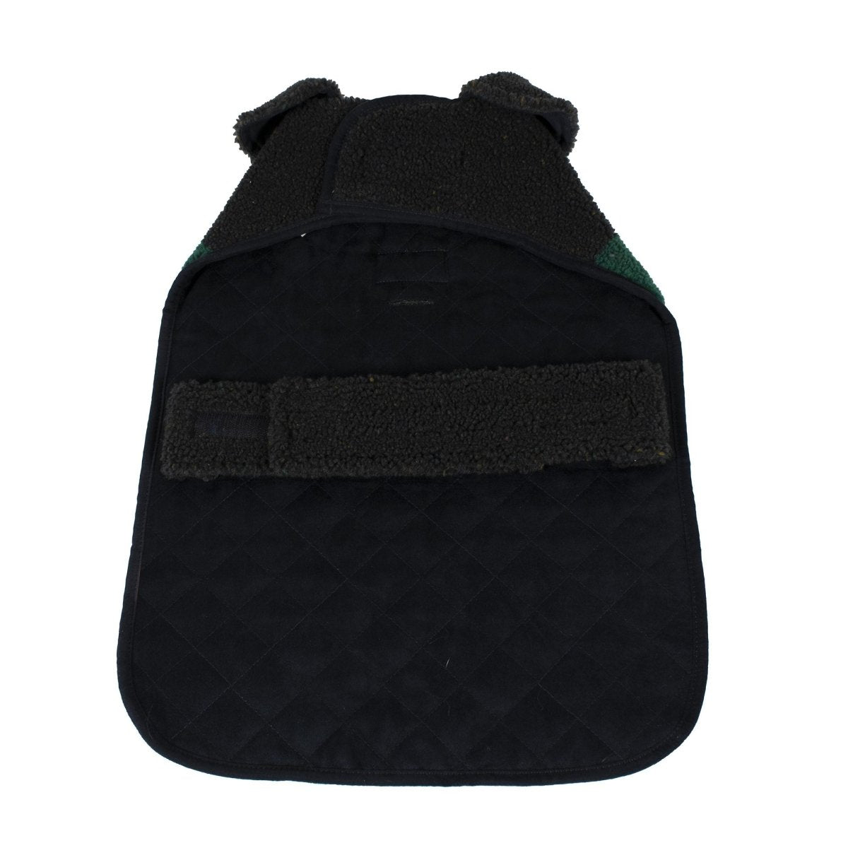 Pendleton Vintage Camp Berber Dog Coat | Reversible 370 GSM Plush Jacket with Leash Access & Adjustable Fit